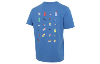 Downtown Graphic T-Shirt “Blue”