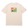 Downtown Graphic Tee “Beige Pink Green”