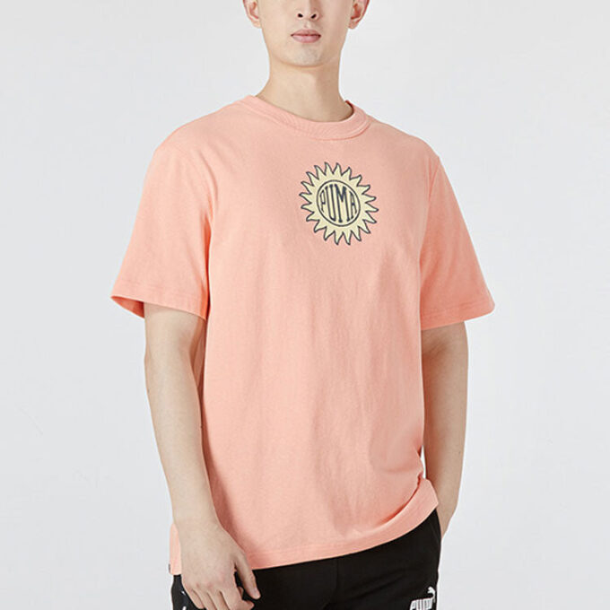Downtown Graphic Tee “Pink”