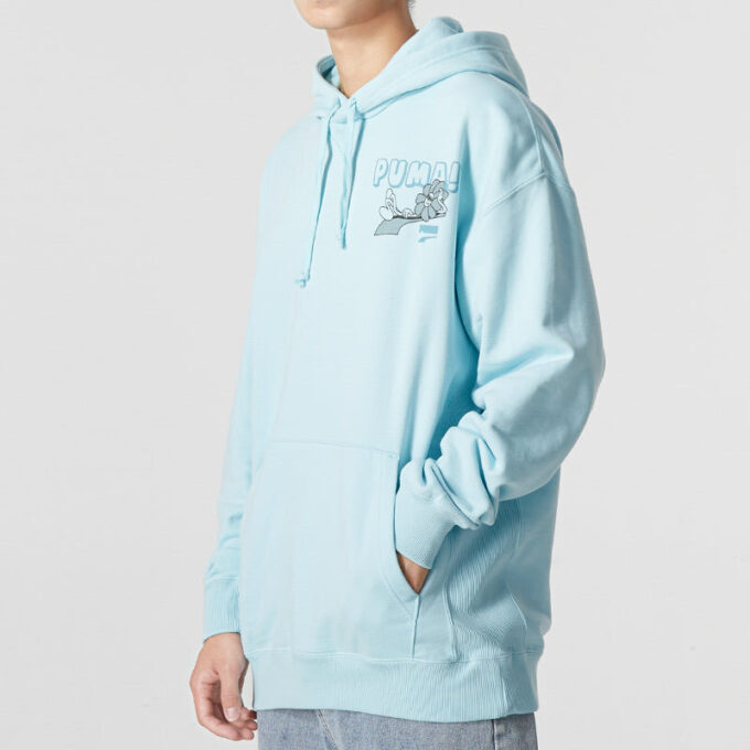 Downtown Logo Hoodie “Blue”