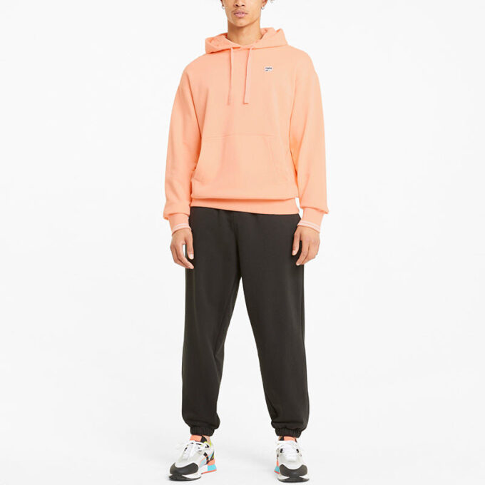 Downtown Logo Hoodie “Pink Black White”