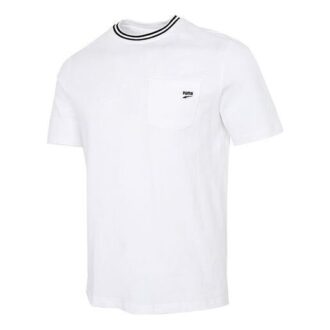 Downtown Pocket T-Shirt “White Black”
