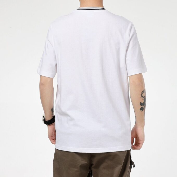 Downtown Pocket T-Shirt “White Black”