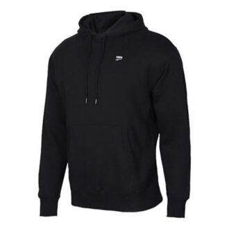 Downtown Pull Over Hoodie Black