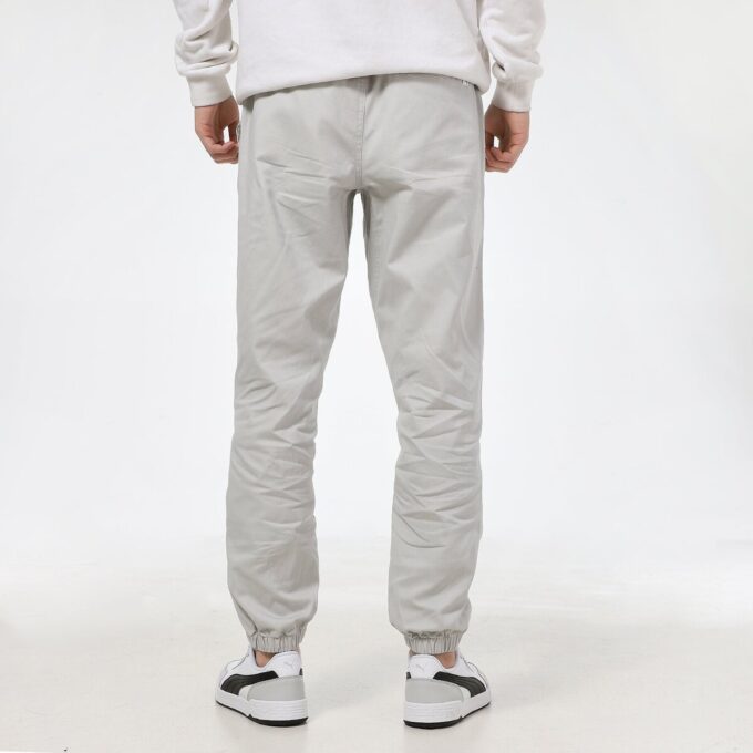 Downtown Small Logo Pants “Grey Black”