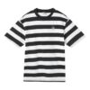 Downtown Striped T-shirt “Black White”