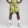 Dunked In Florals Men Basketball Shorts