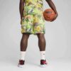 Dunked In Florals Men Basketball Shorts