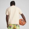 Dunked In Florals Men Basketball Tee Dunked In Florals Men Basketball Tee