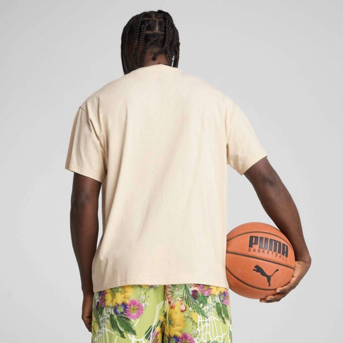 Dunked In Florals Men Basketball Tee Dunked In Florals Men Basketball Tee
