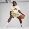 Dunked In Florals Men Basketball Tee Dunked In Florals Men Basketball Tee