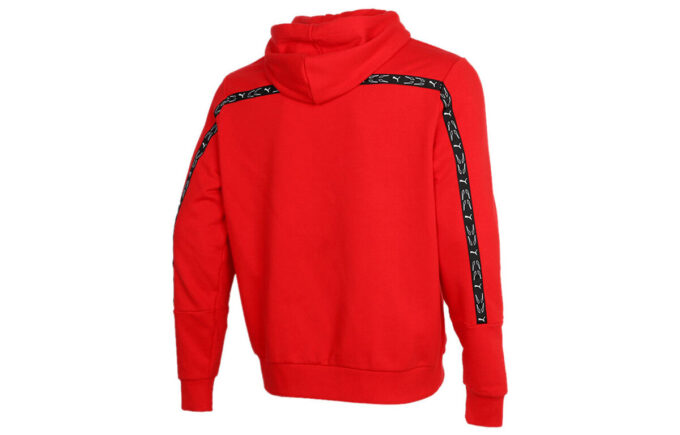 Elevate Hooded Full-Zip Jacket “Red Black”
