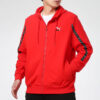 Elevate Hooded Full-Zip Jacket “Red Black”