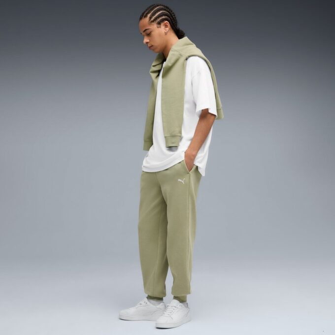 Elevated Essentials Acid Wash Men Fleece Sweatpants Elevated Essentials Acid Wash Men Fleece Sweatpants