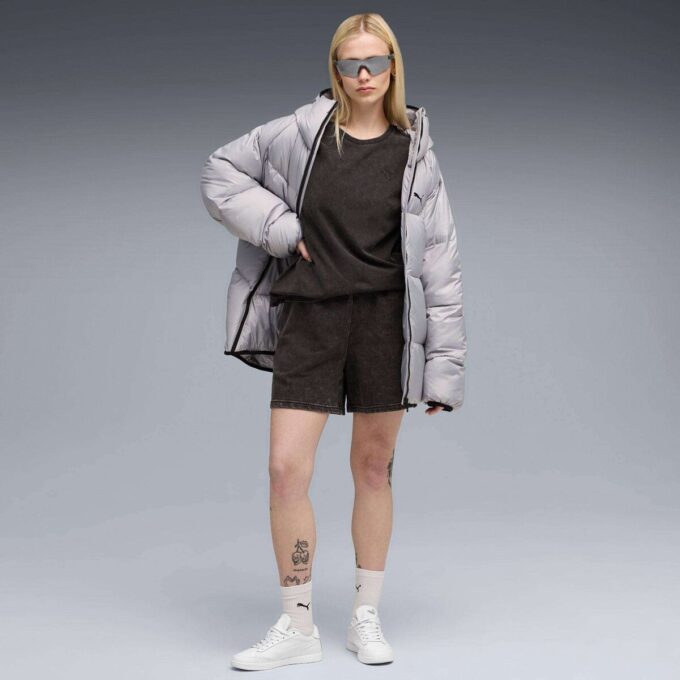 Elevated Essentials Acid Wash Women Shorts Elevated Essentials Acid Wash Women Shorts