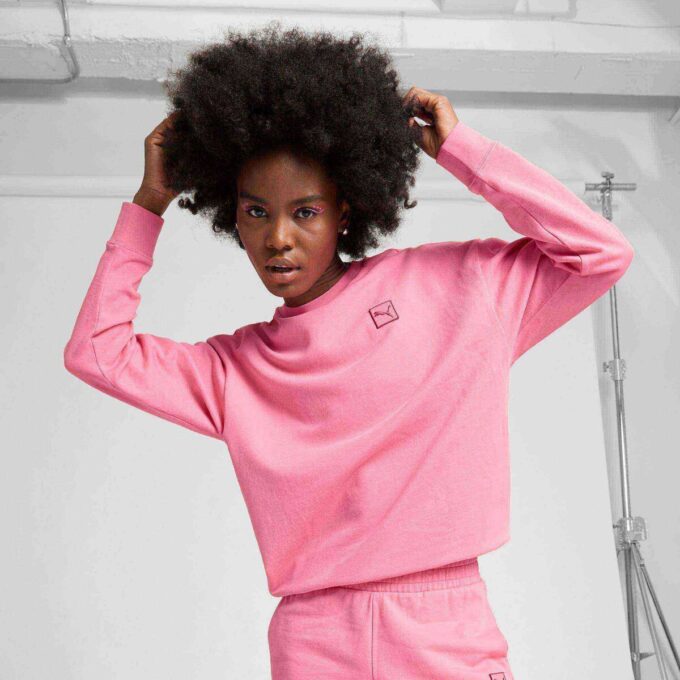 Elevated Essentials Women Comfort Crew Sweatshirt Elevated Essentials Women Comfort Crew Sweatshirt