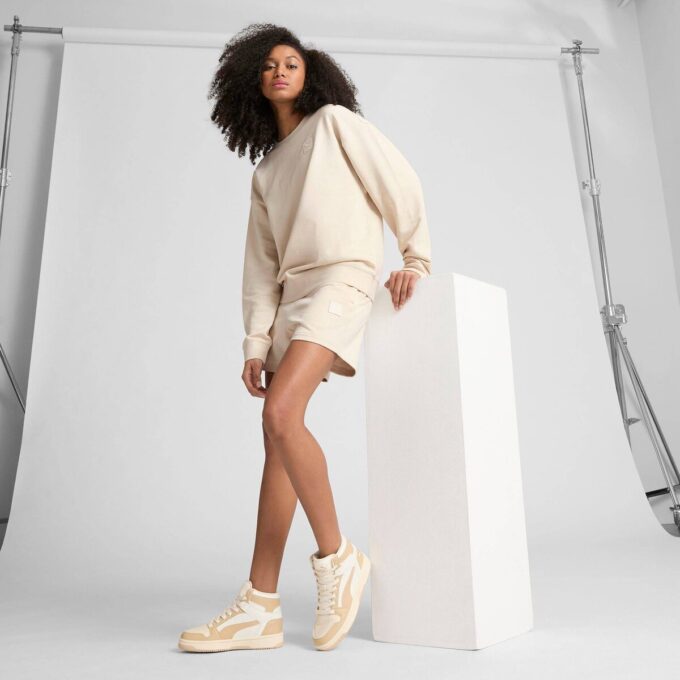 Elevated Essentials Women Comfort Crew Sweatshirt Elevated Essentials Women Comfort Crew Sweatshirt