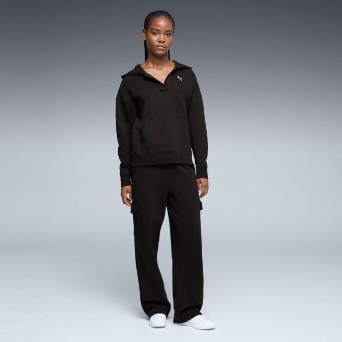 Elevated Essentials Women Jacquard Hoodie Elevated Essentials Women Jacquard Hoodie