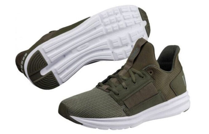 Enzo Street Low-Top Running Shoes Green
