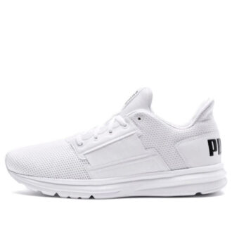 Enzo Street Low-Top Running Shoes White/Black