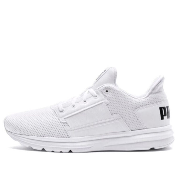 Enzo Street Low-Top Running Shoes White/Black