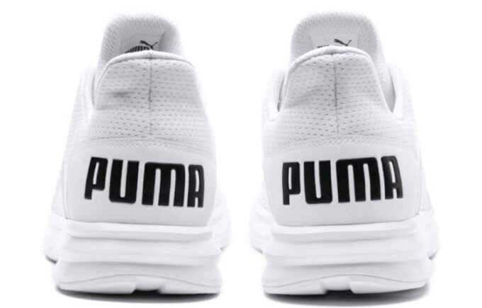 Enzo Street Low-Top Running Shoes White/Black