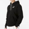 Ess + Contrasting Colors Chest Embroidered Logo Black