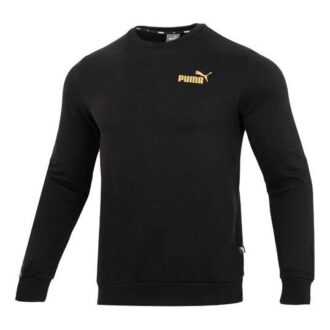 Ess Metallic Logo Sweater “Black”