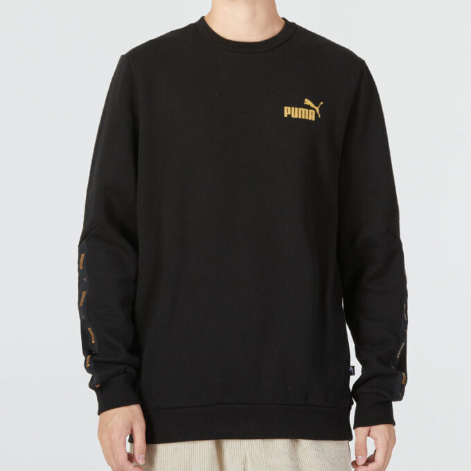 Ess Metallic Logo Sweater “Black”