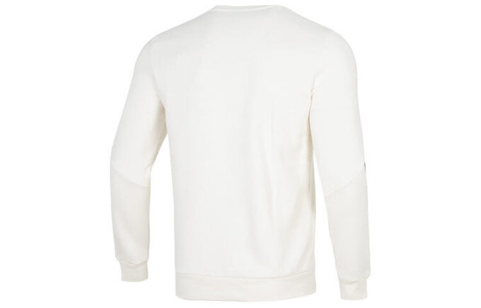 Ess Metallic Logo Sweater “White”