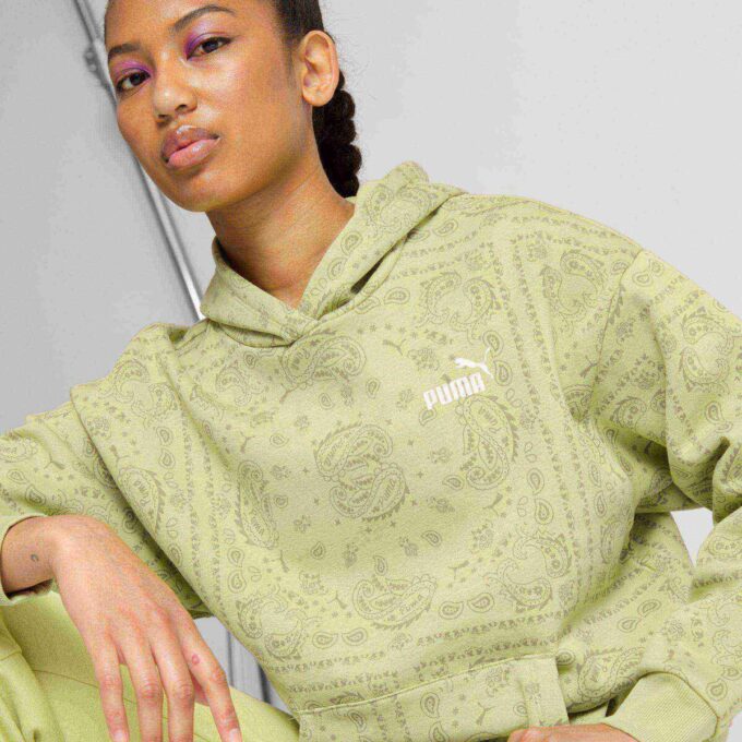 ESS+ Paisley AOP Women Hoodie ESS+ Paisley AOP Women Hoodie