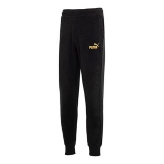 Ess+ Tape Golden! Track Pants Logo “Black”