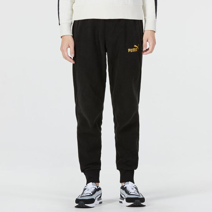 Ess+ Tape Golden! Track Pants Logo “Black”