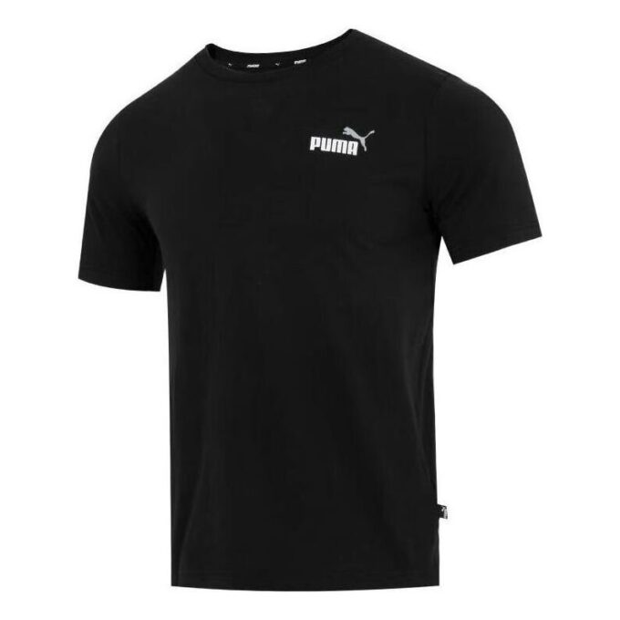 Essential Col Small Logo T-shirt “Black”