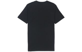 Essential Regular Fit Logo Printed T-Shirt “Black”