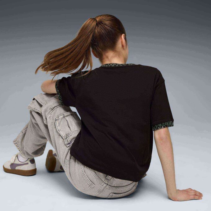 Essentials Animal Print Big Kids’ Tee Essentials Animal Print Big Kids’ Tee