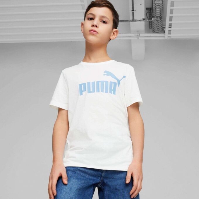 Essentials Big Kids’Logo Tee