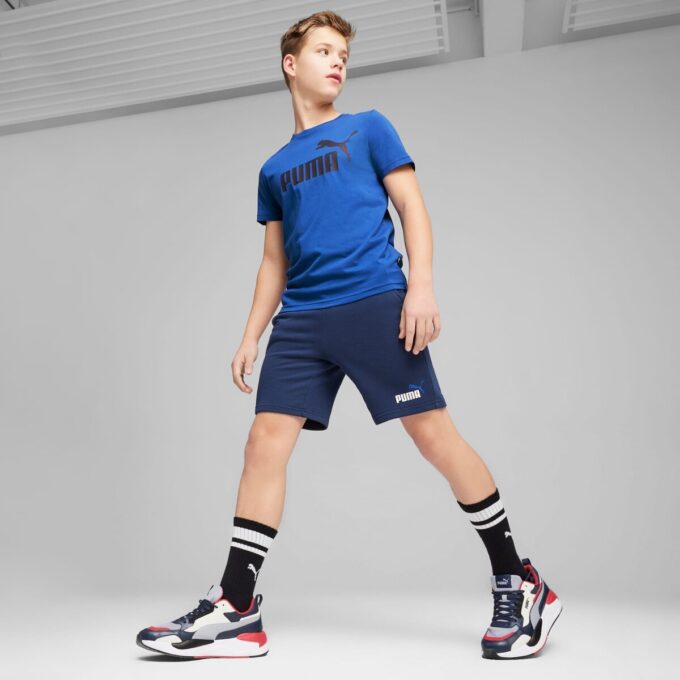 Essentials Big Kids’Logo Tee