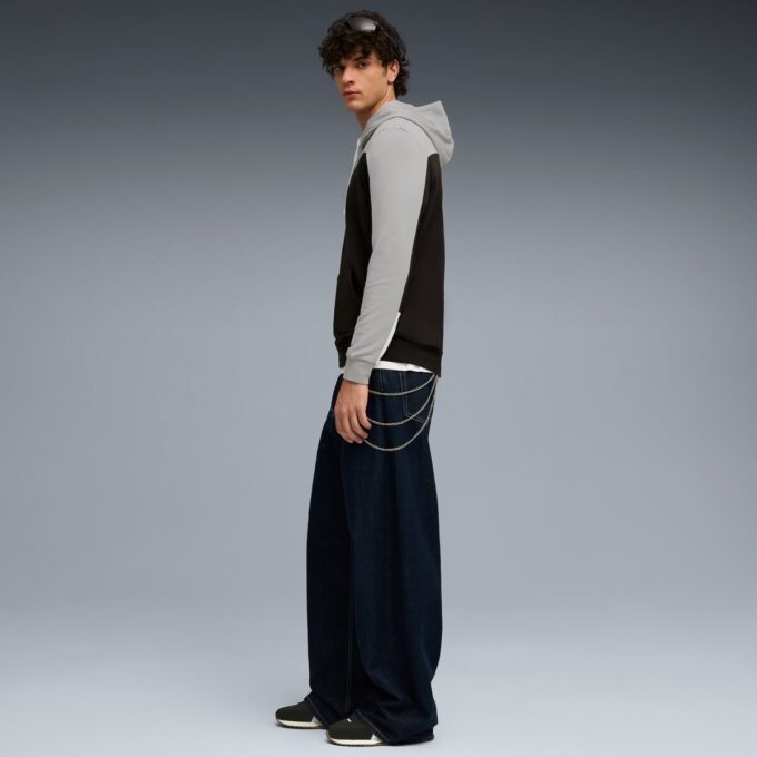 Essentials Color Block Men Hoodie Essentials Color Block Men Hoodie