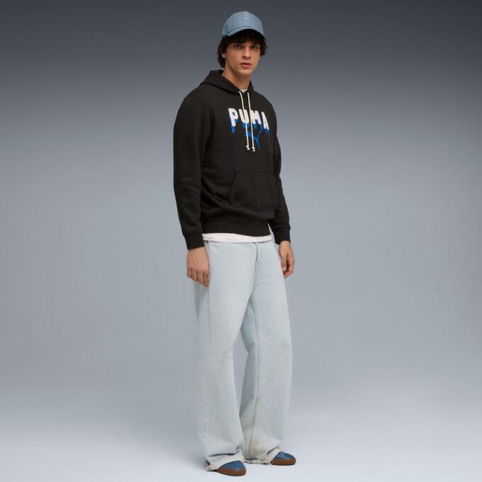 Essentials Double Up Men Fleece Hoodie Essentials Double Up Men Fleece Hoodie