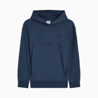 Essentials Embossed Big Kids’ Cotton Fleece Hoodie Essentials Embossed Big Kids’ Cotton Fleece Hoodie
