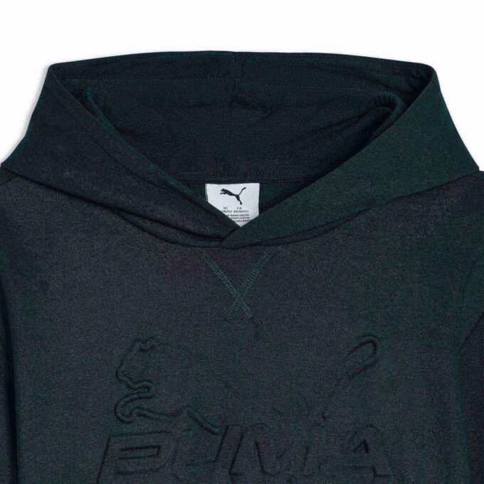 Essentials Embossed Big Kids’ Cotton Fleece Hoodie Essentials Embossed Big Kids’ Cotton Fleece Hoodie