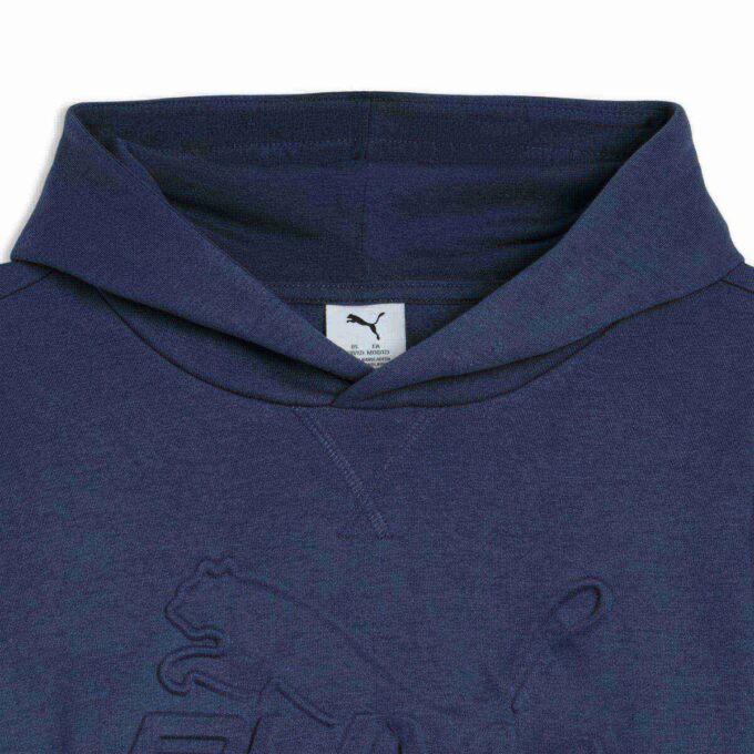 Essentials Embossed Big Kids’ Cotton Fleece Hoodie Essentials Embossed Big Kids’ Cotton Fleece Hoodie