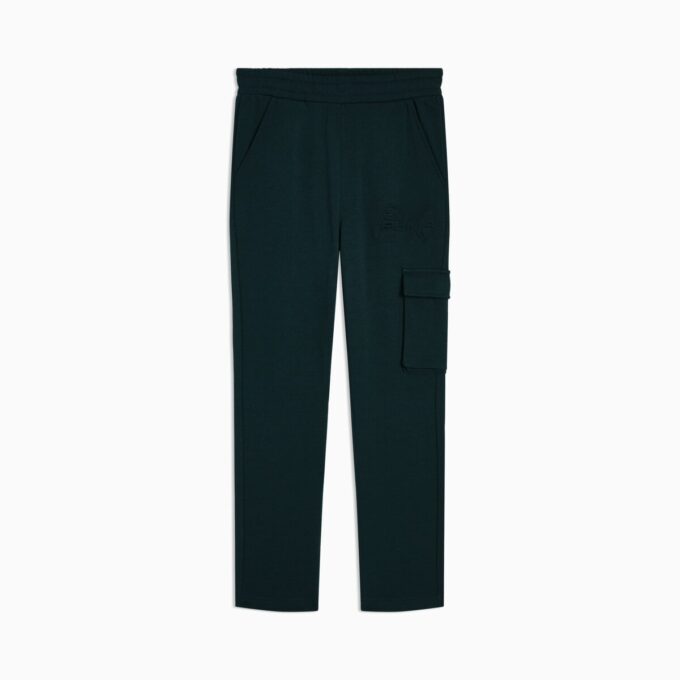 Essentials Embossed Little Kids’ Fleece Cargo Joggers Essentials Embossed Little Kids’ Fleece Cargo Joggers