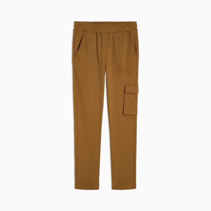 Essentials Embossed Little Kids’ Fleece Cargo Joggers Essentials Embossed Little Kids’ Fleece Cargo Joggers