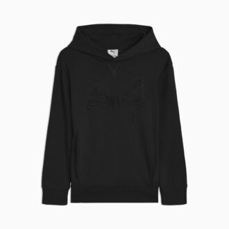 Essentials Embossed Little Kids’ Fleece Hoodie Essentials Embossed Little Kids’ Fleece Hoodie