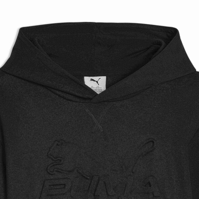 Essentials Embossed Little Kids’ Fleece Hoodie Essentials Embossed Little Kids’ Fleece Hoodie