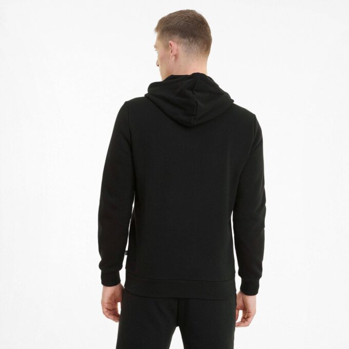 Essentials Full-Zip Logo Hoodie Men