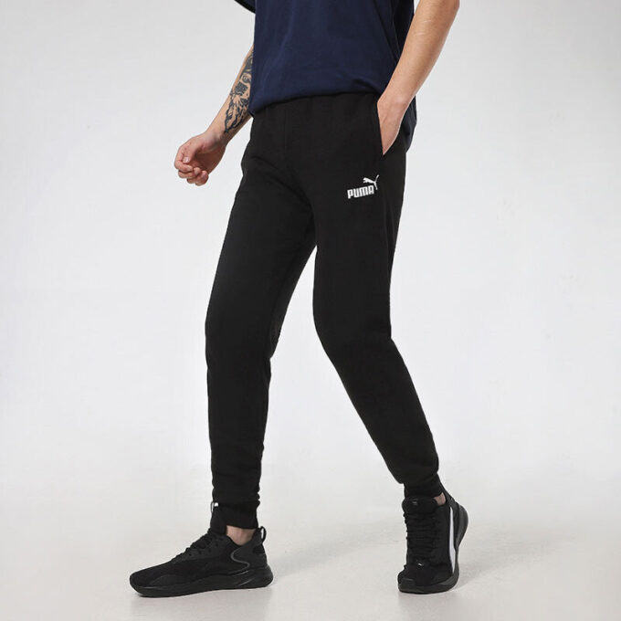 Essentials Logo Pants “Black White”