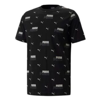 Essentials Logo Power Printed Tee “Black”